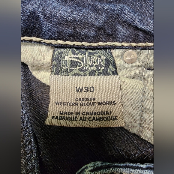 Capri, Silver Jeans Co, SUKI early edition jeans W30 - Picture 5 of 10